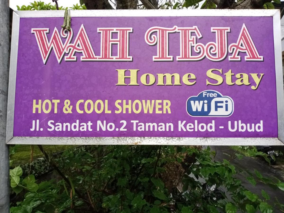 Wah Teja Homestay Убуд Экстерьер фото