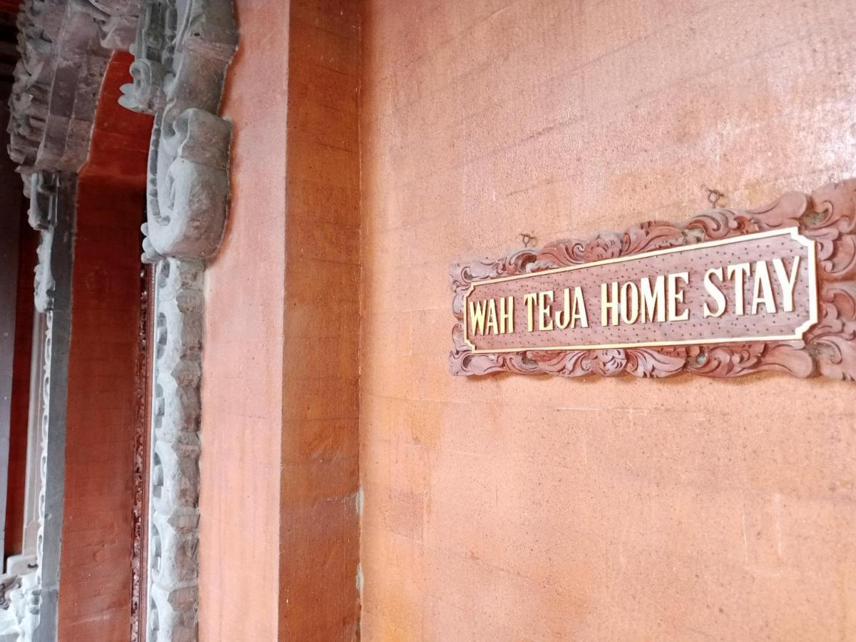 Wah Teja Homestay Убуд Экстерьер фото